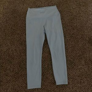Baby blue leggings
